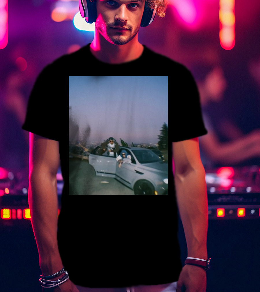 Larry June The Night Shift Scenic Car Moment T-Shirt
