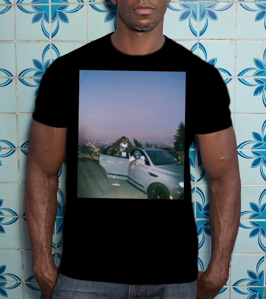 Larry June The Night Shift Scenic Car Moment T-Shirt