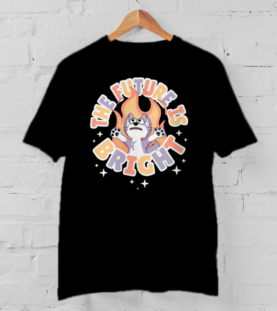 0Foxshop The Future Is Bright T-Shirt