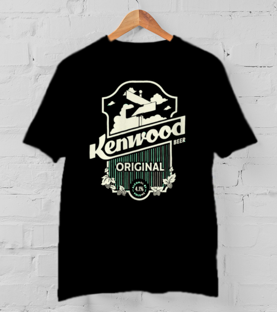 Kenwood Beer Original Kelly Green Alcohol Volume 4.1% T-Shirt
