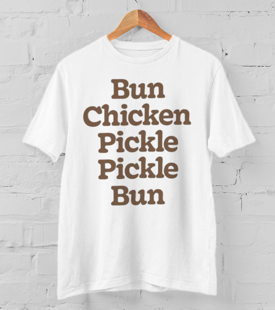 Bun Chicken Pickle Pickle Bun Stack Classic T-Shirt