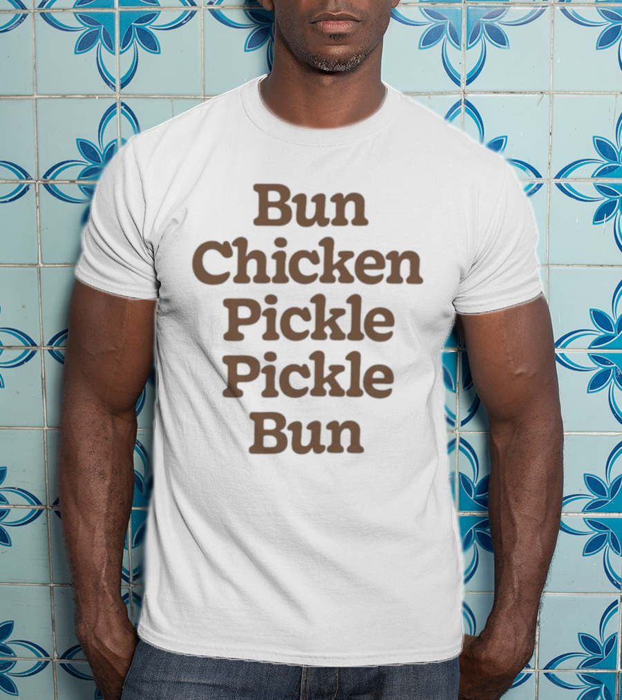 Bun Chicken Pickle Pickle Bun Stack Classic T-Shirt