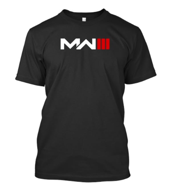 Deaf David MWIII Bold White T-Shirt