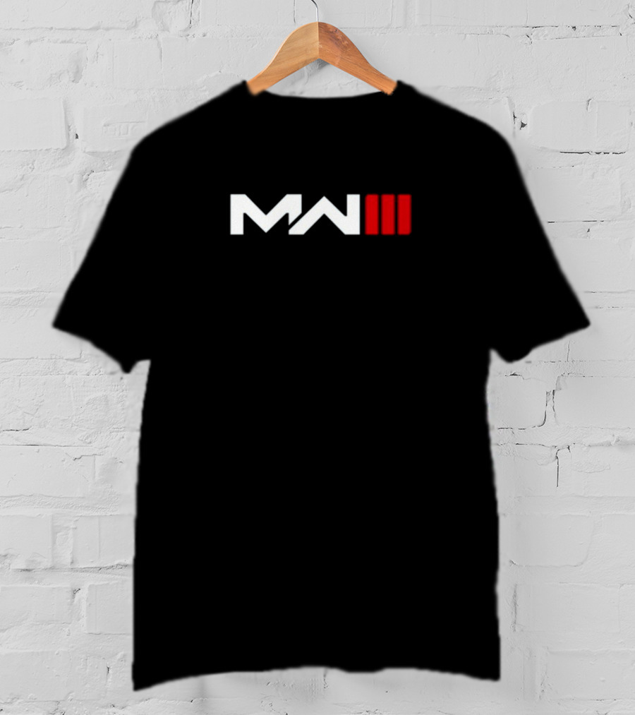 Deaf David MWIII Bold White T-Shirt