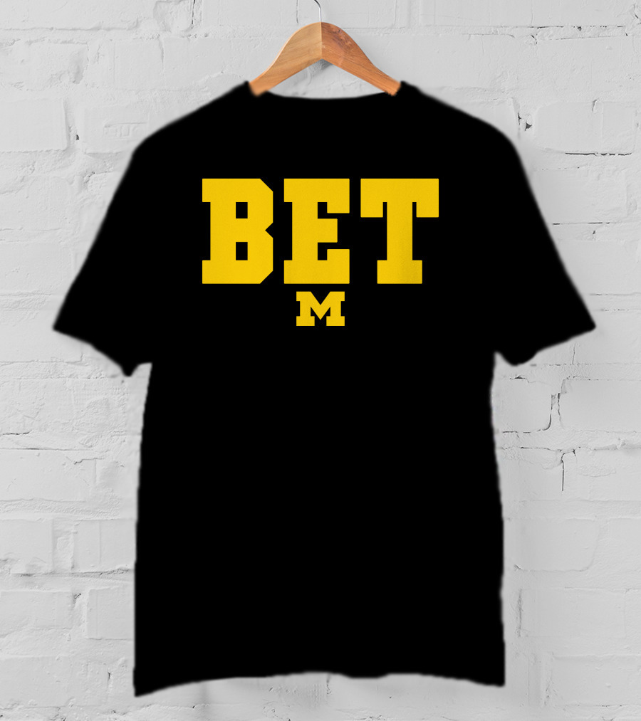BET M Michigan Football T-Shirt