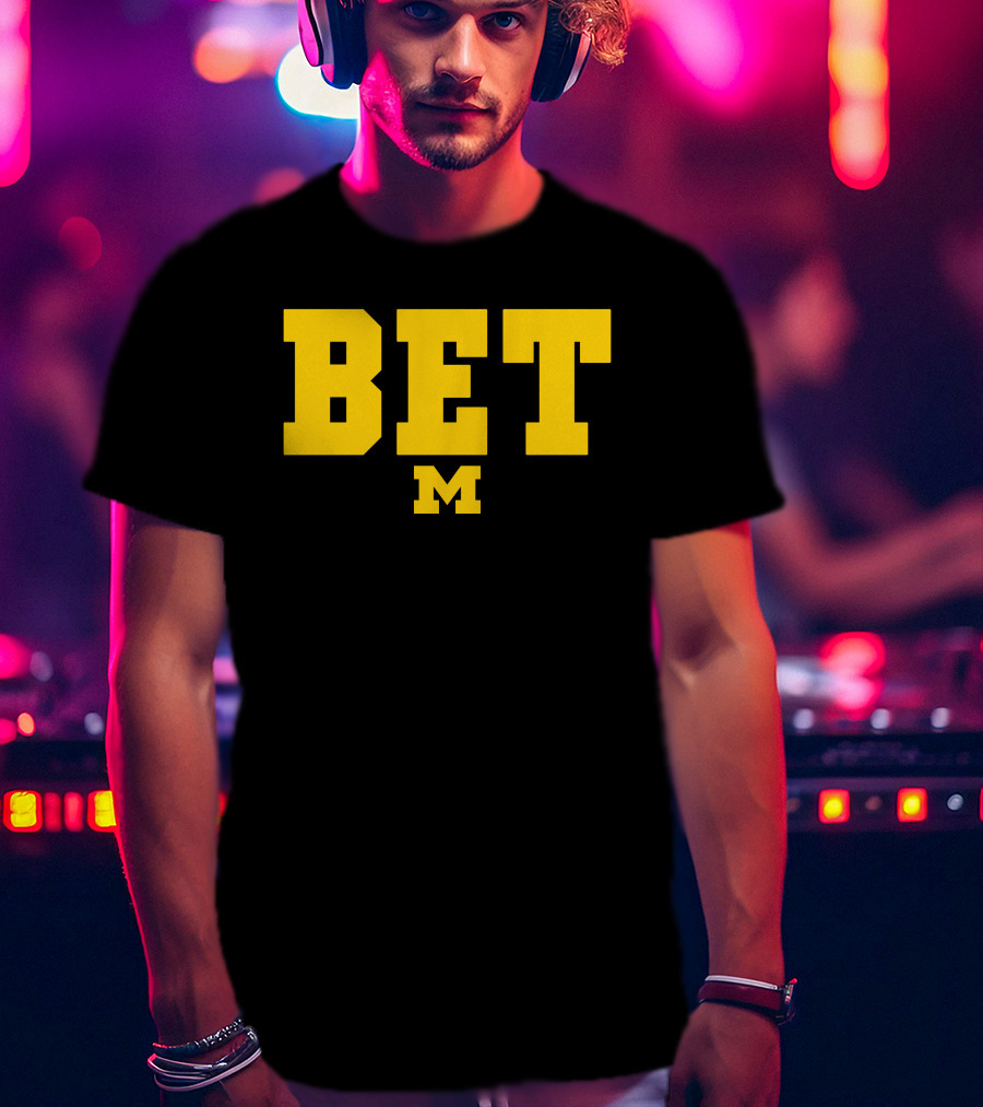 BET M Michigan Football T-Shirt