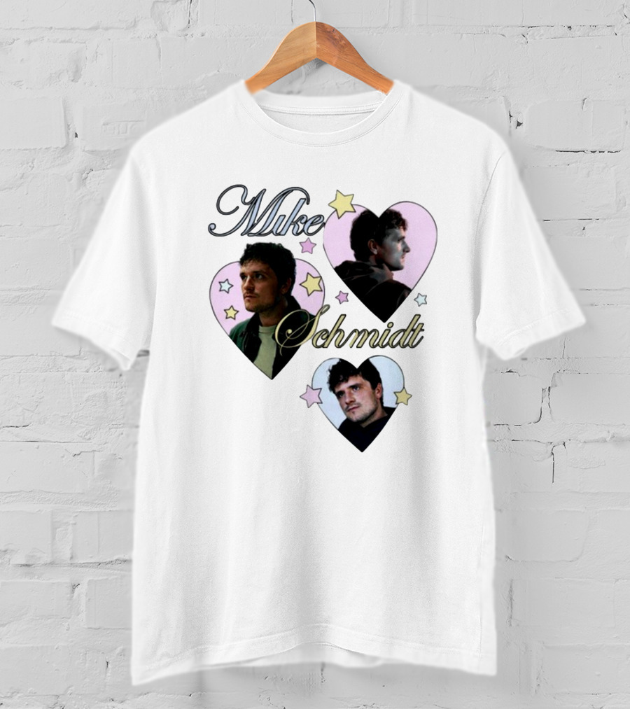 Mike Schmidt Mustardyard Press Shop Stars Hearts T-Shirt