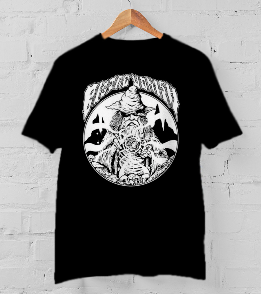 Rawpaw Astro Vonish Wizard Skeleton Pyramids T-Shirt