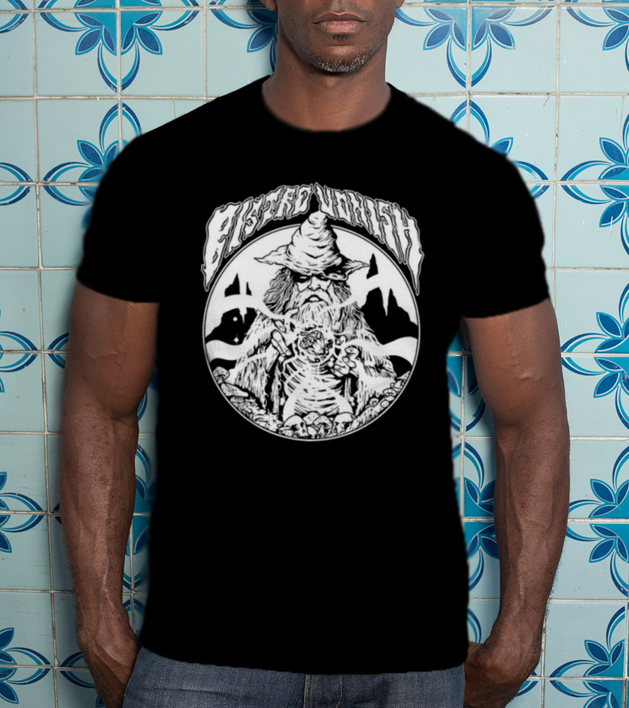 Rawpaw Astro Vonish Wizard Skeleton Pyramids T-Shirt