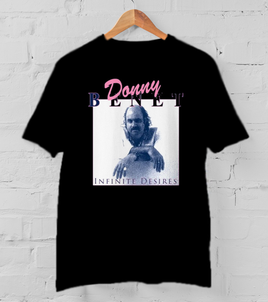 Donny Benet Infinite Desires Vintage Style Album Cover T-Shirt