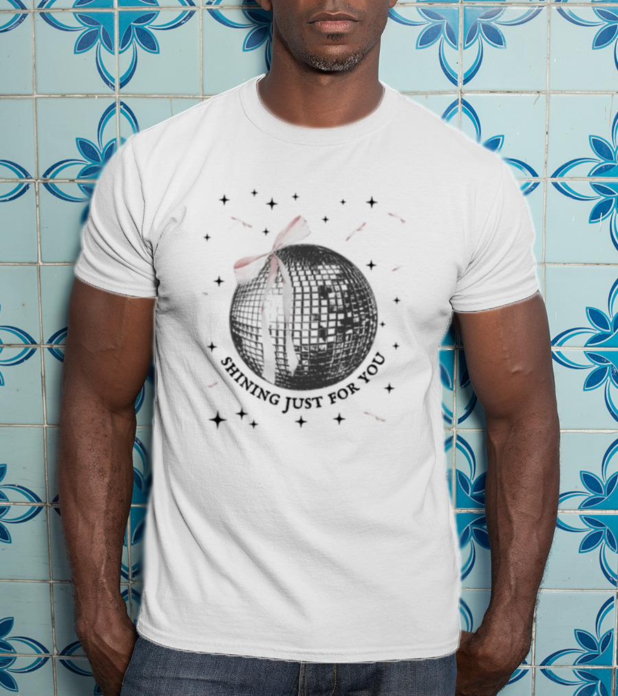 Shining Just For You Disco Ball Stars T-Shirt