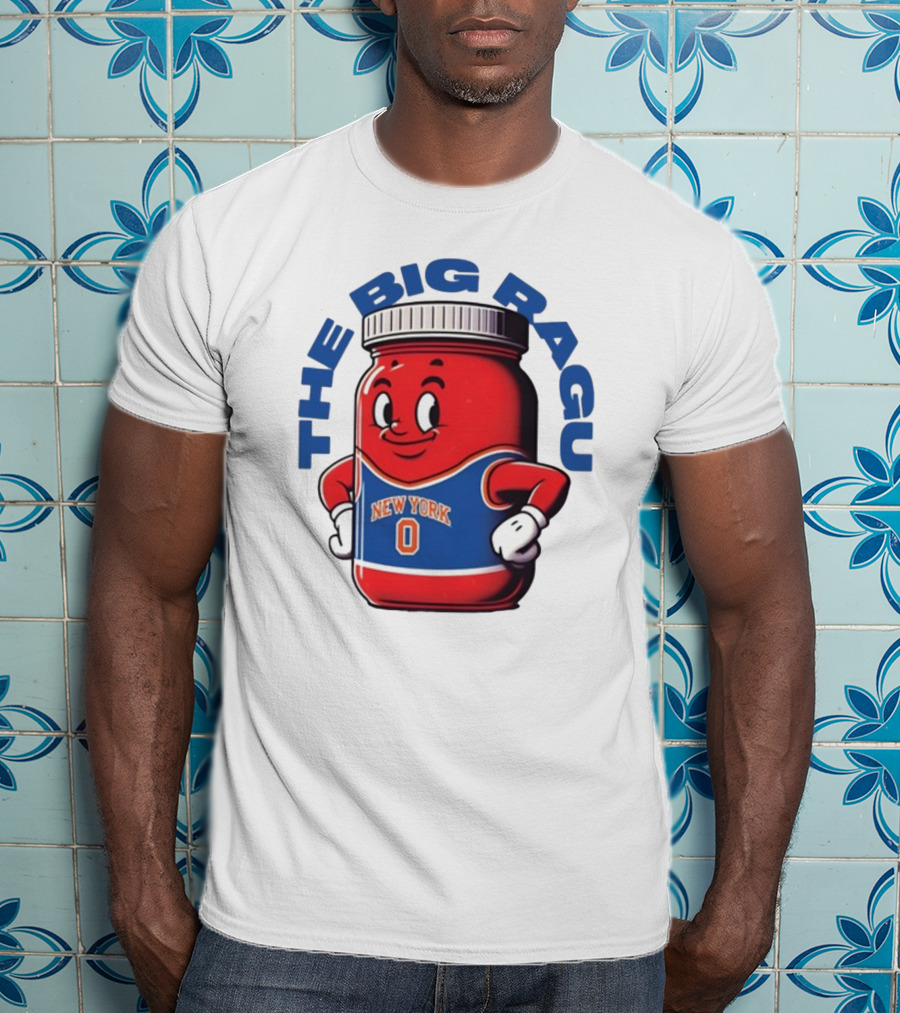 The Big Ragu New York 0 Cartoon Jar T-Shirt