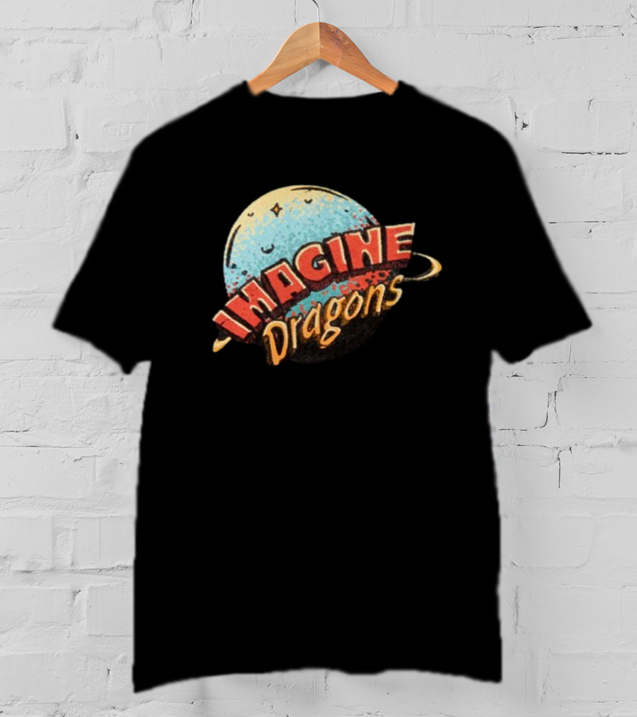 Imagine Dragons Retro Planet T-Shirt