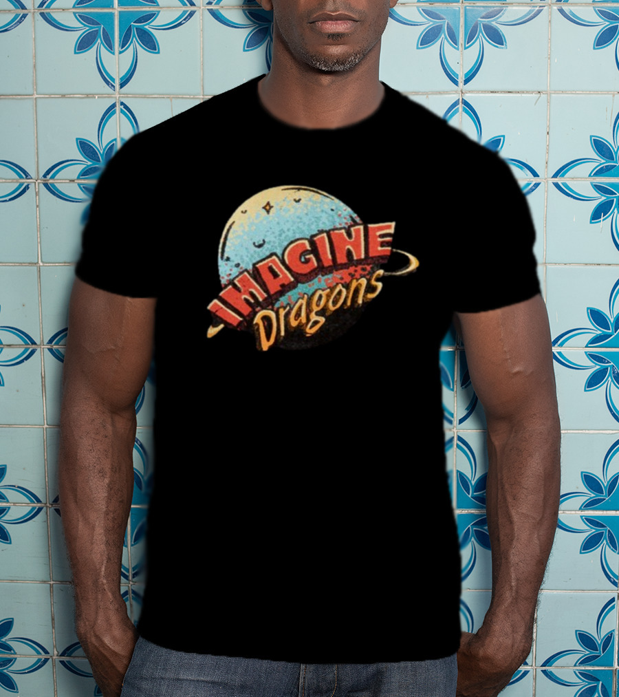 Imagine Dragons Retro Planet T-Shirt