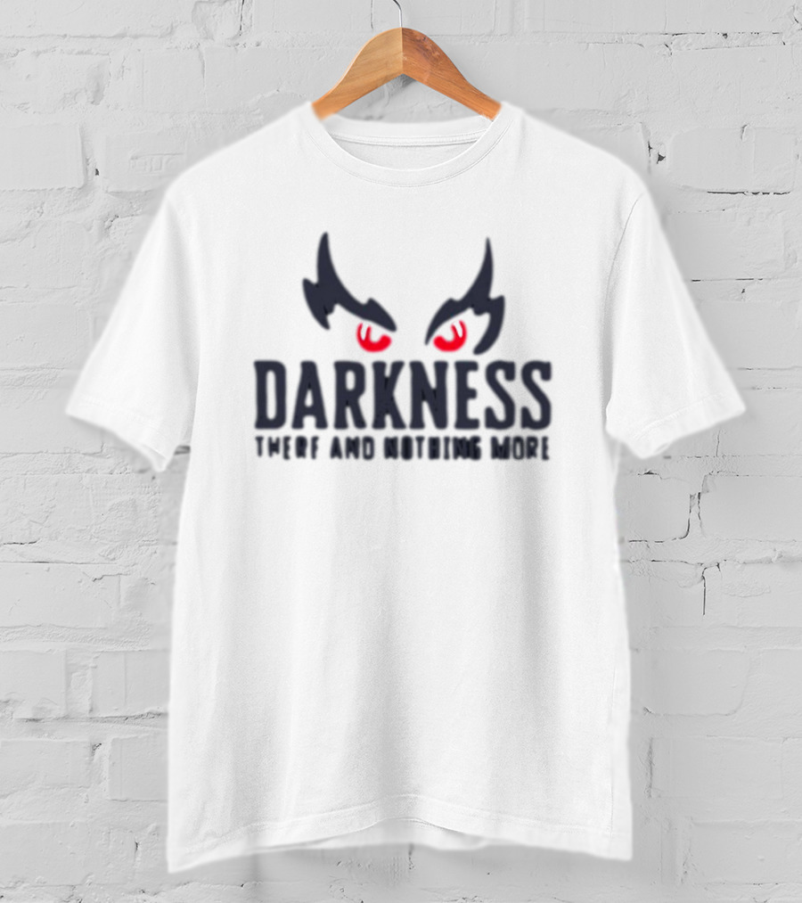 Lamar Jackson Darkness There And Nothing More Red Eyes T-Shirt