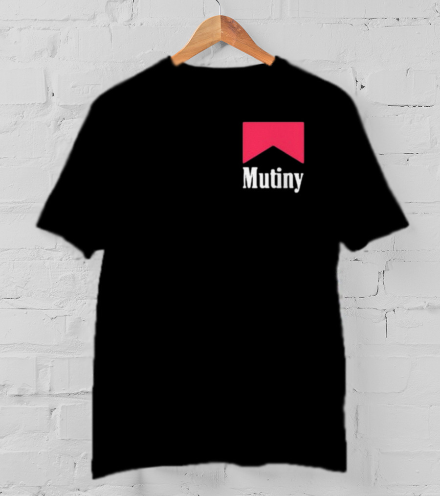 Peter McCormack Mutiny Bold Red Banner T-Shirt