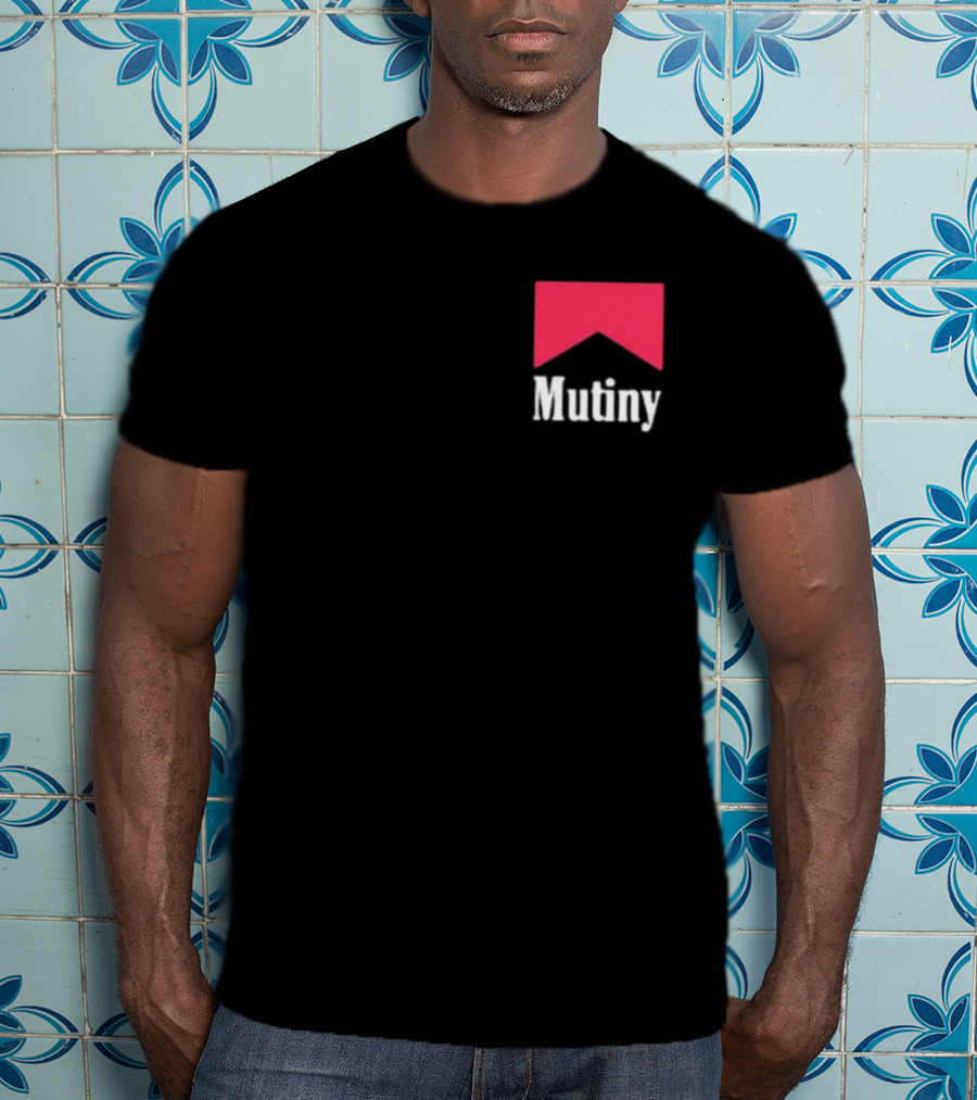 Peter McCormack Mutiny Bold Red Banner T-Shirt
