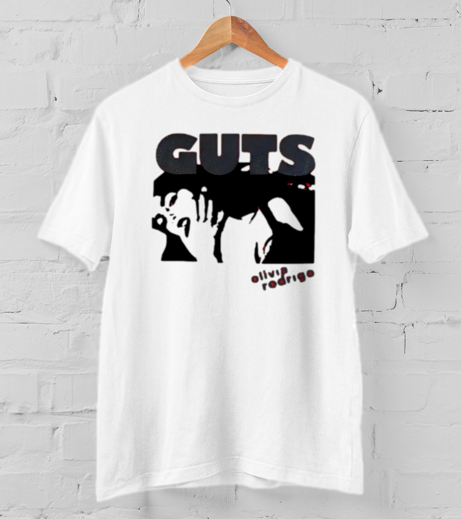 Guts Red Glittering Shadowy T-Shirt
