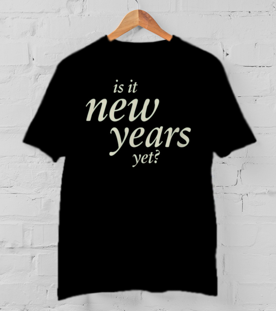Sabrina Carpenter Is It New Years Yet T-Shirt