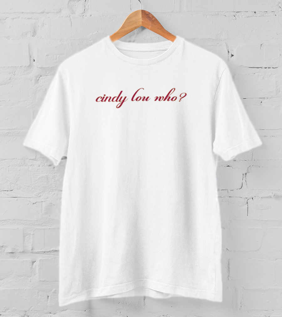 Cindy Lou Who Top Sabrina Cindy T-Shirt
