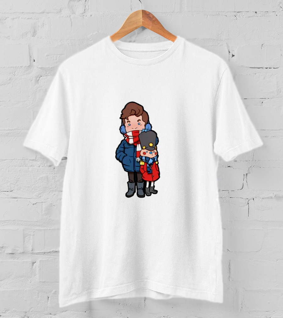 Danny Gonzalez Cartoon Holiday Nutcracker Snowflake T-Shirt