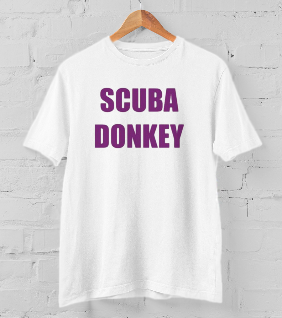 ICarly Scuba Donkey Purple Text T-Shirt