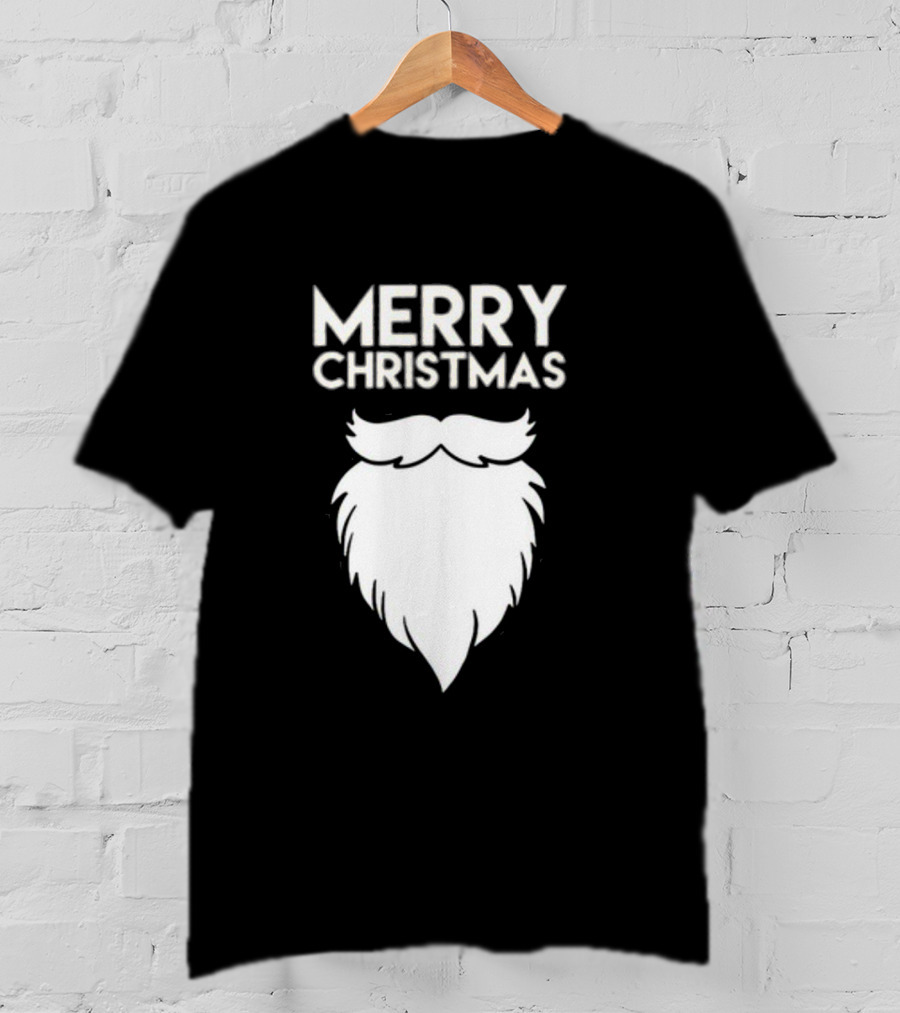 Merry Christmas Santa Beard T-Shirt