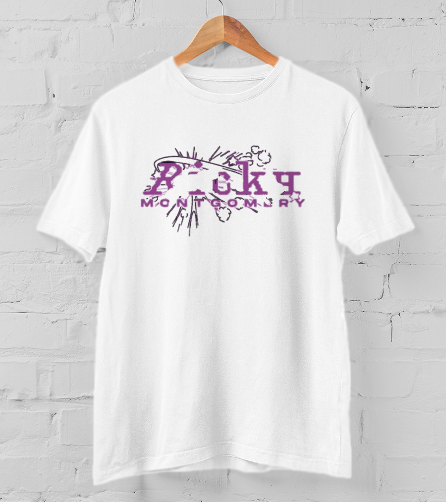 Ricky Montgomery Bunny Logo With Running Rabbits T-Shirt