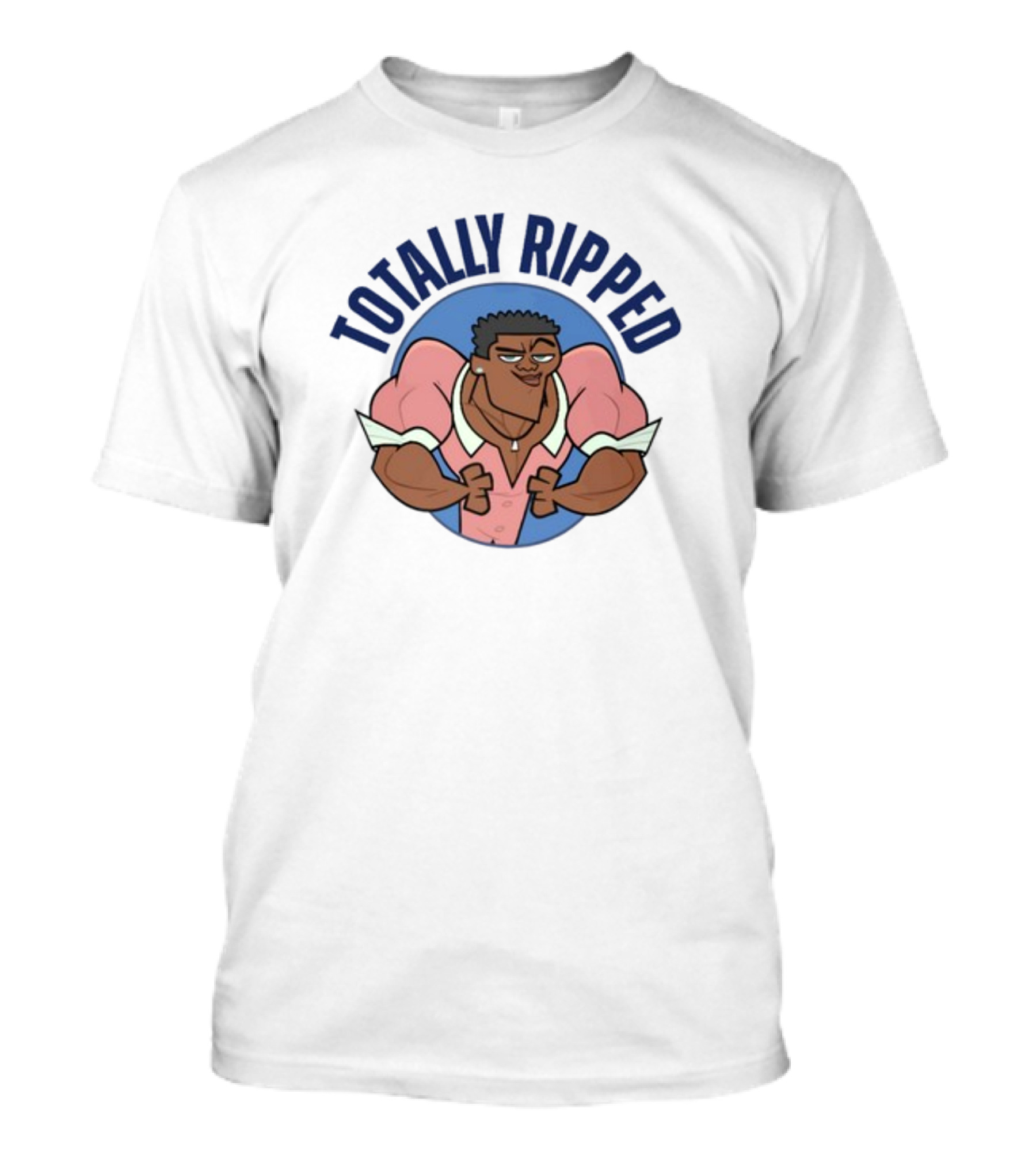 Total Drama Island Character Flexing Muscles Totally Ripped T-Shirt