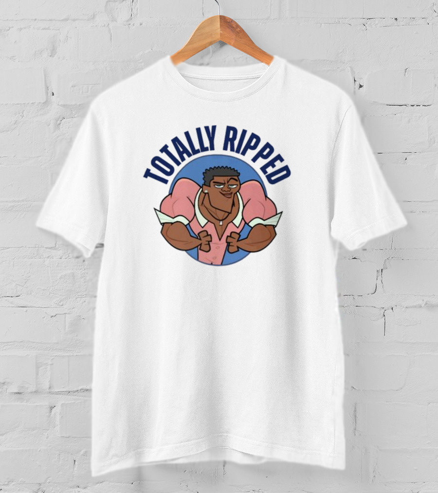 Total Drama Island Character Flexing Muscles Totally Ripped T-Shirt