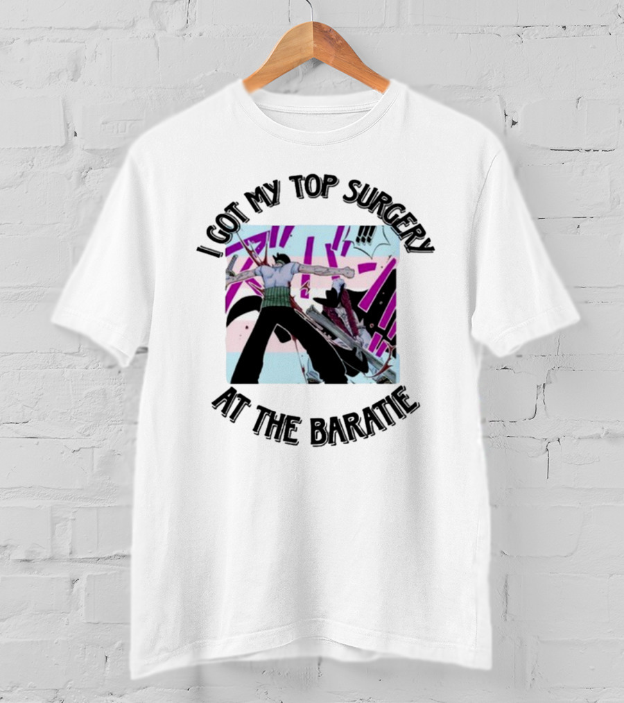 I Got My Top Surgery At The Baratie Anime Character Scene T-Shirt