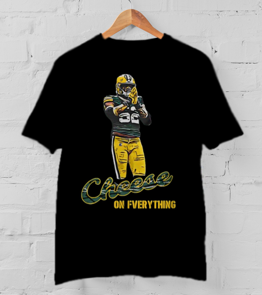 Cheese On Everything Rashan Gary Packers Fan Gear T-Shirt