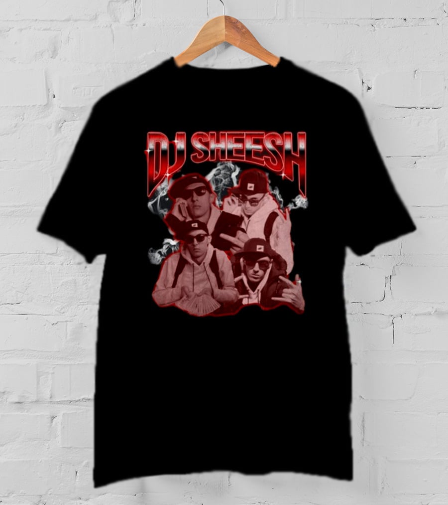 DJ Sheesh Cyclops Streetwear Vibes With Smoke Effects T-Shirt