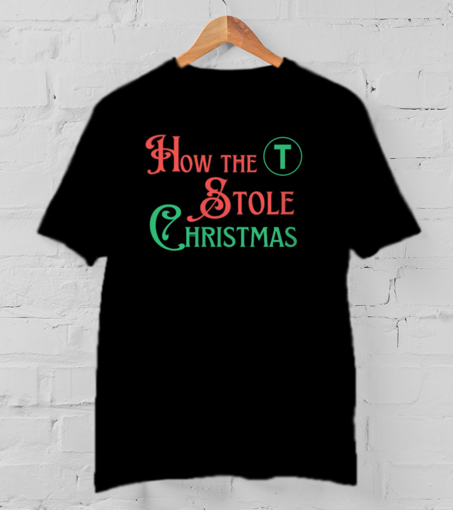 How The T Stole Christmas Storybook T-Shirt