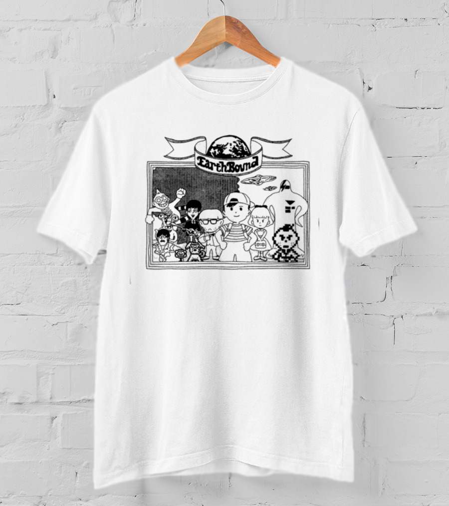 EarthBound Characters And Iconic Imagery Compilation T-Shirt