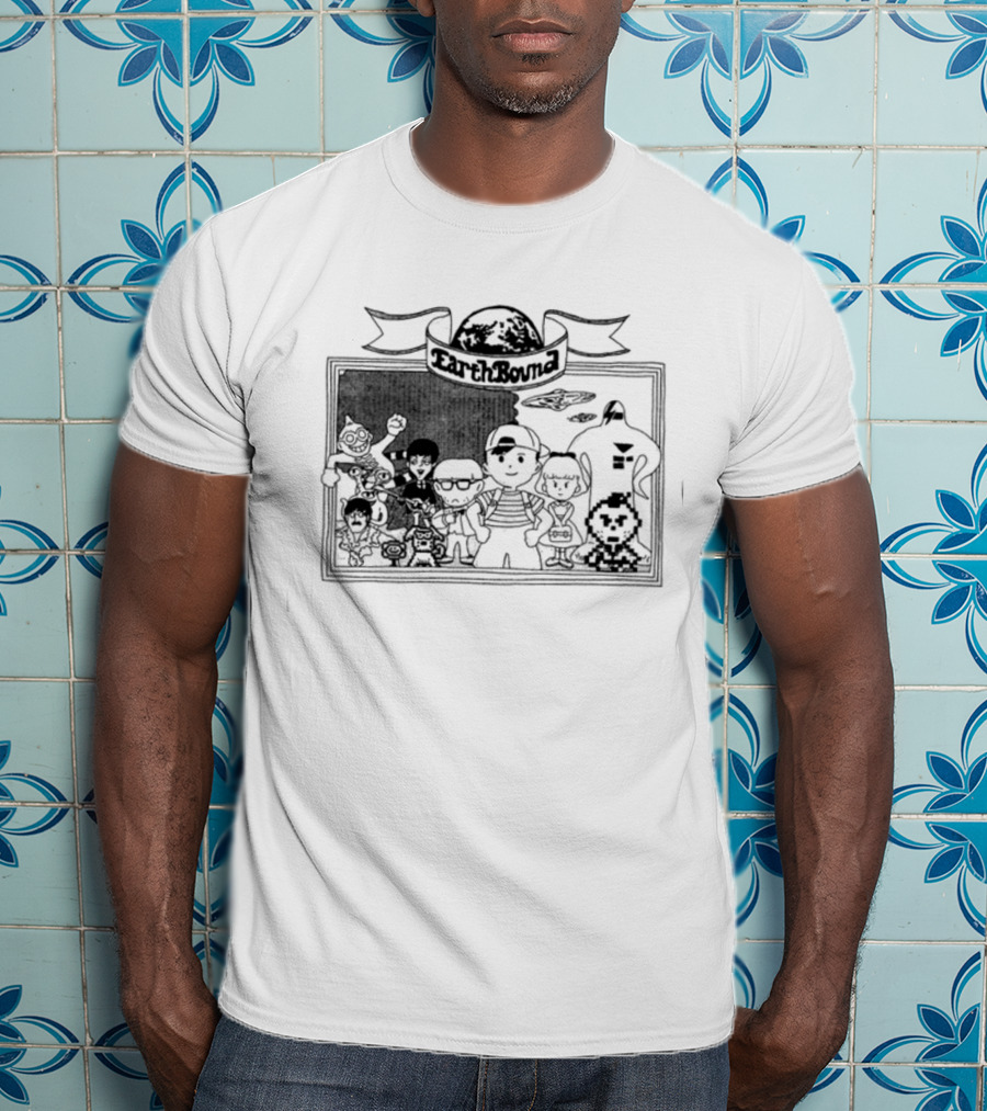 EarthBound Characters And Iconic Imagery Compilation T-Shirt