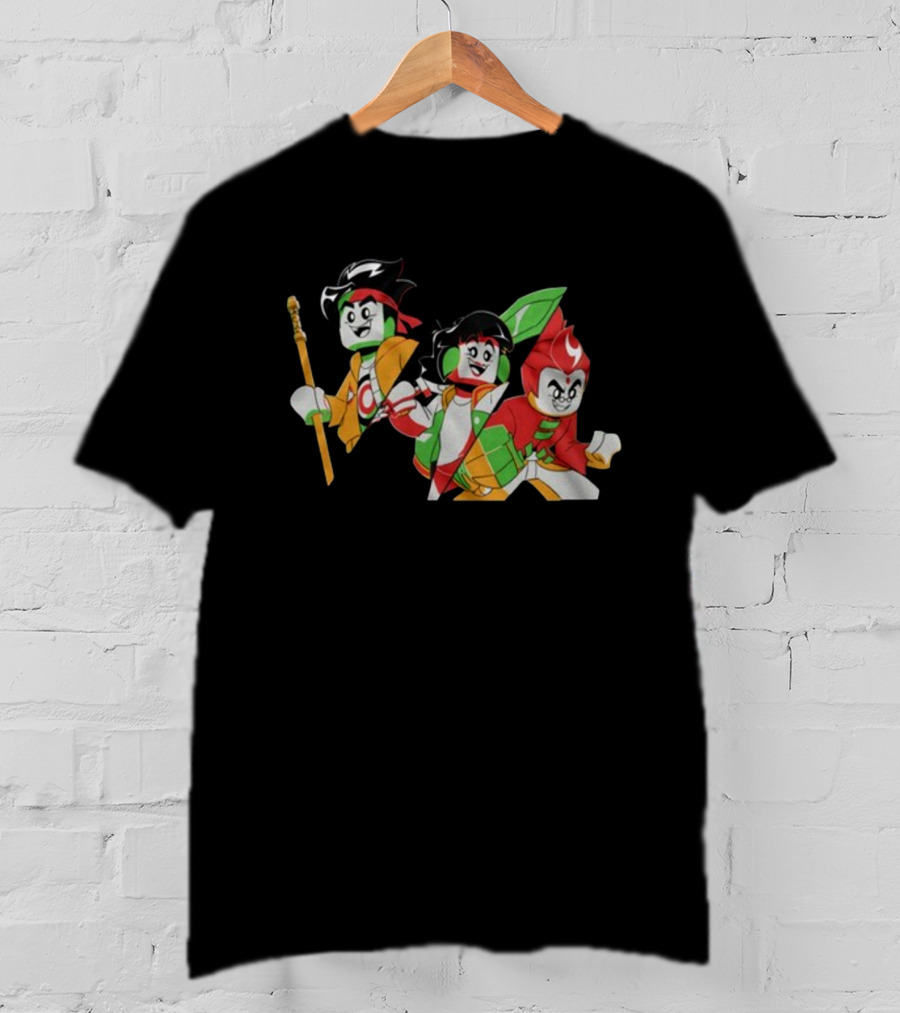 Nano Litore LEGO Monkie Warriors For Charity T-Shirt