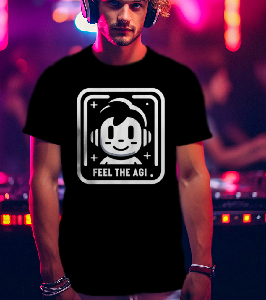 Peter Yang Feel The Agi Headphones Anime T-Shirt