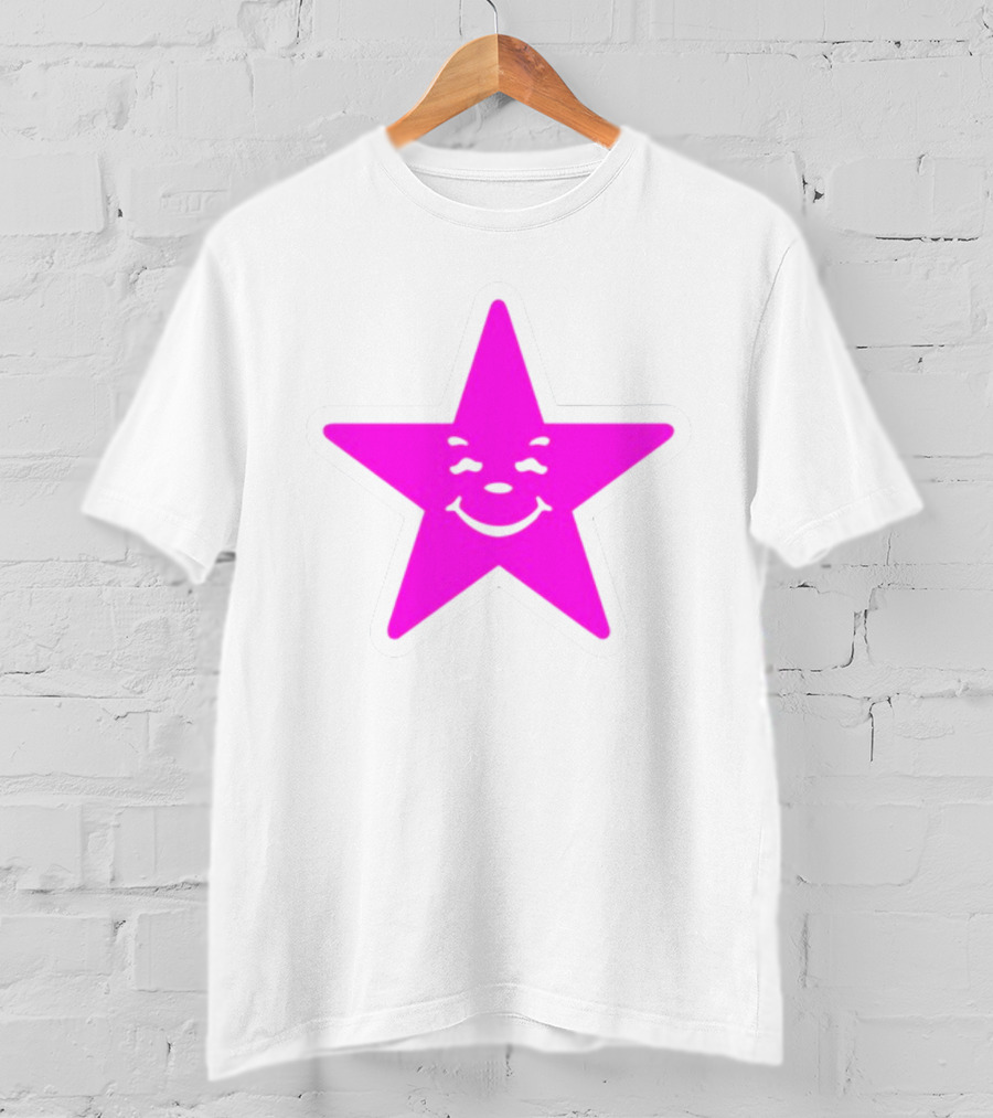 Austin Babbitt Asspizza Smiling Star Pink T-Shirt