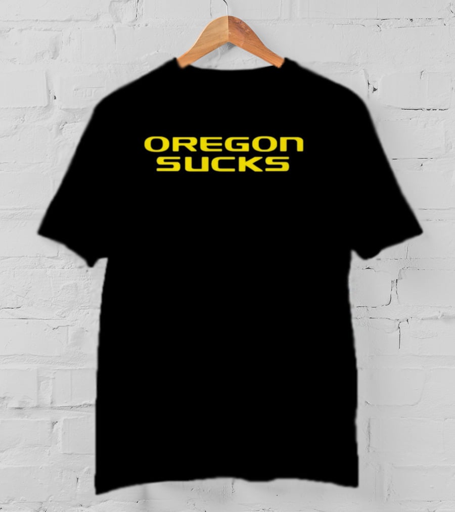 Spencer Hawes Wearing Oregon Sucks T-Shirt