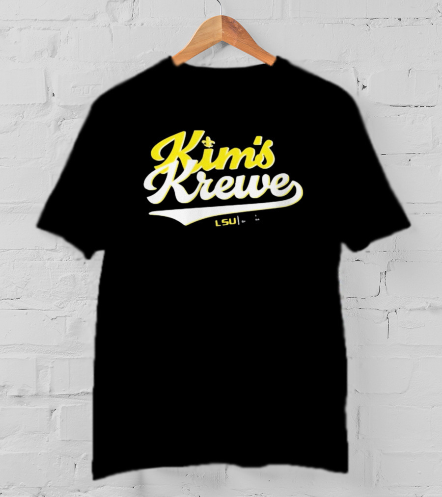 Kim's Krewe LSU Fleur-de-Lis T-Shirt