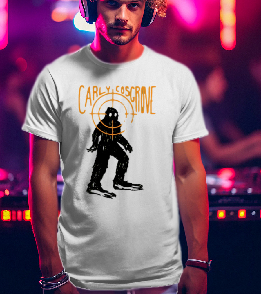 Carlycosgrove Bigfoot In Crosshairs T-Shirt