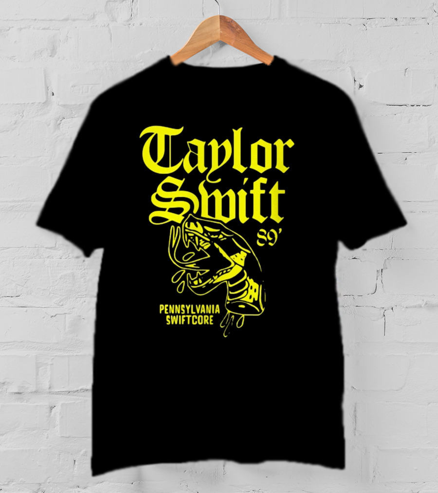 Taylor Swift Pennsylvania Swiftcore 89' Snake T-Shirt