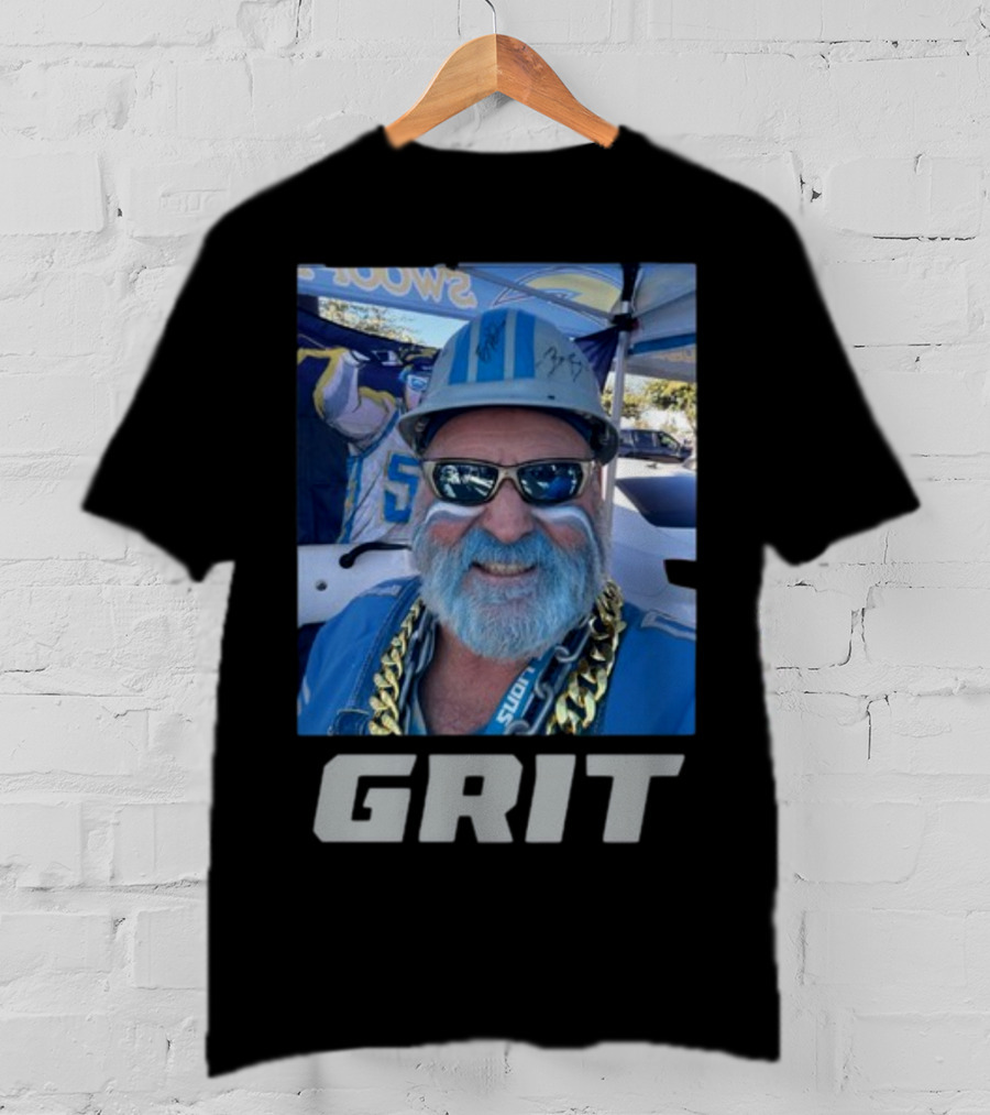 Lions Grit Gameday Enthusiast Celebrating Ron Crackman Crachiola T-Shirt