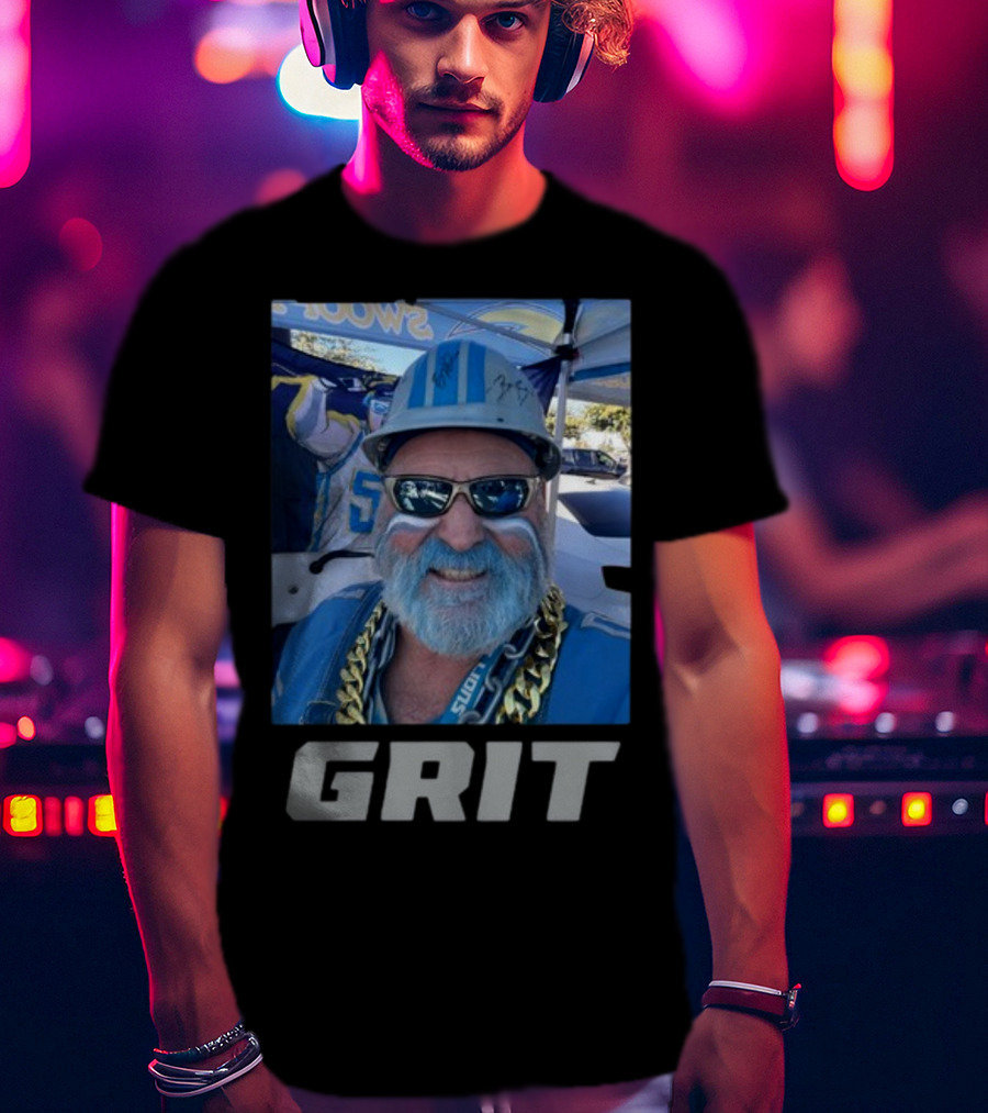 Lions Grit Gameday Enthusiast Celebrating Ron Crackman Crachiola T-Shirt