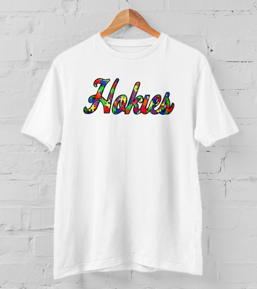 Hokies Autism Puzzle T-Shirt