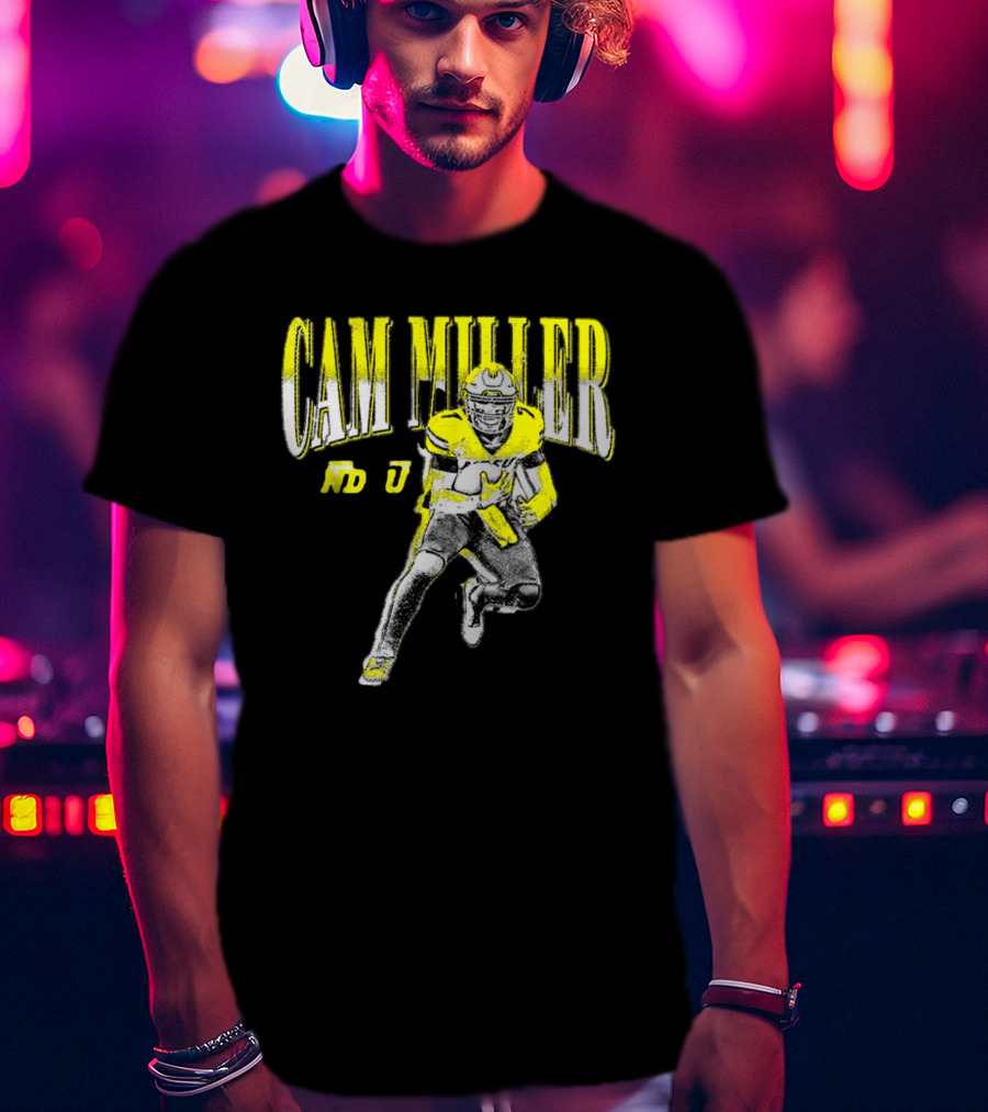Cam Miller NDSU North Dakota State Football Action T-Shirt