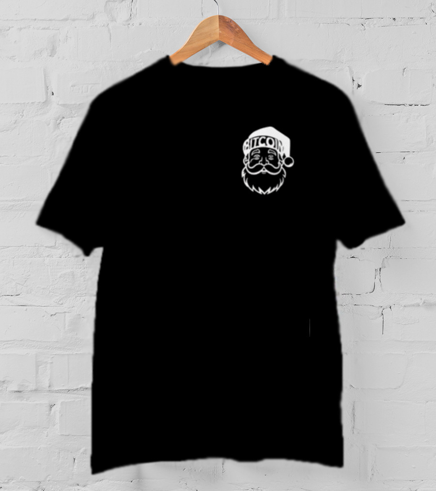 Crypto Hunters Bitcoin Santa Christmas Celebrations T-Shirt