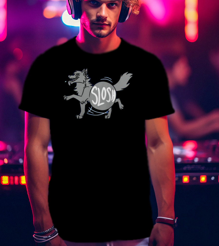 Slosh.Dog Slosh Ych Playful Canine T-Shirt