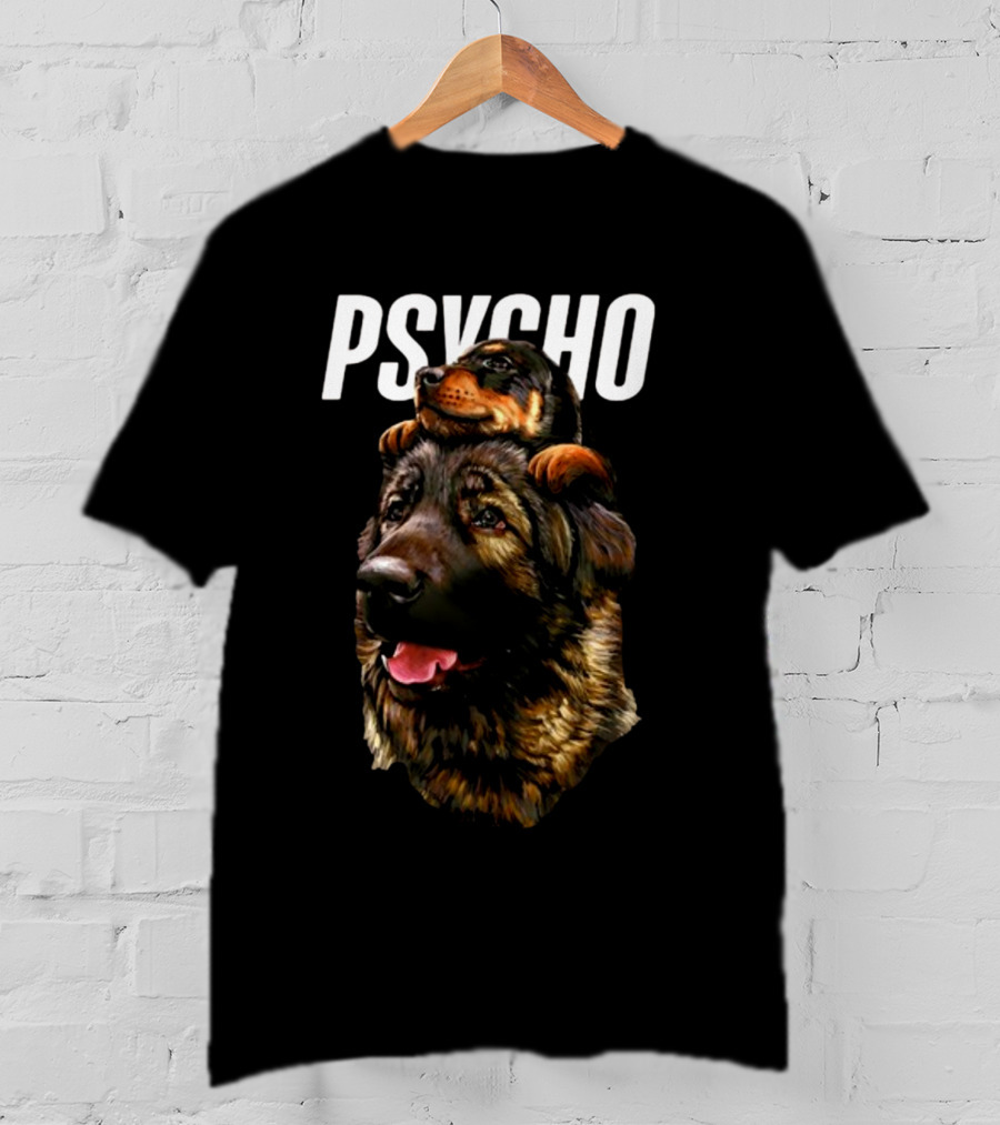 PSYCHO Dog Pair T-Shirt